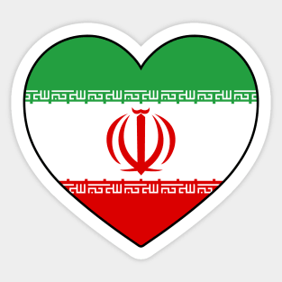 Heart - Iran Sticker